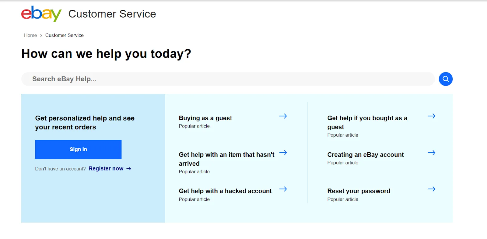 Instructions for handling when eBay account is locked: Steps to take